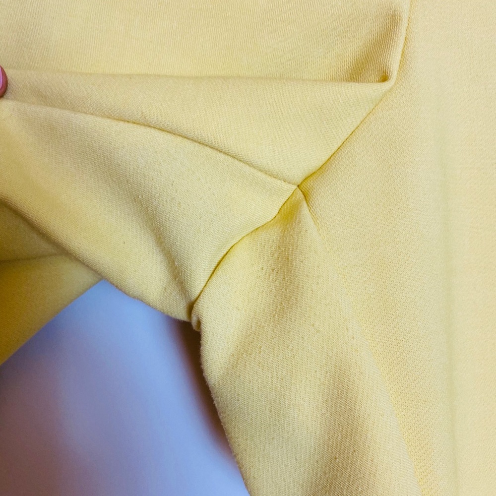 LOFT Marisa Yellow Trouser Cropped Work Pants 14 - Picture 3 of 10